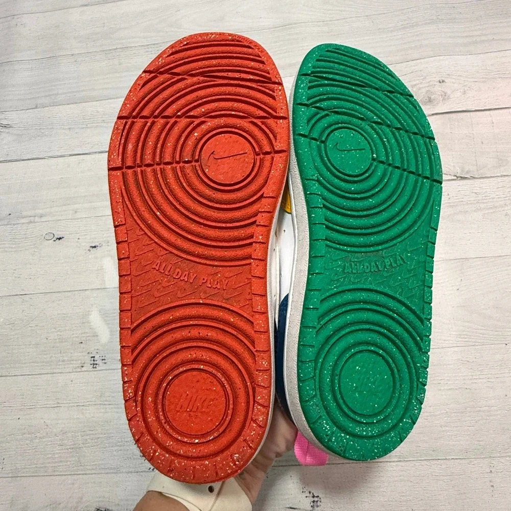 Nike Court Borough Low Recraft Little Kids' Shoes multicolor child size 13